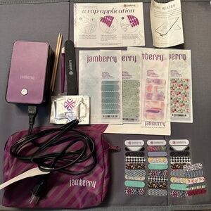 Jamberry Mini Heater Nail Wrap Kit Bundle Manicure DIY